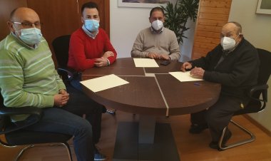 EL AYUNTAMIENTO DE MAZARRÓN FIRMA UN CONVENIO DE COLABORACIÓN CON EL CLUB DE JUBILADOS Y PENSIONISTAS DE MAZARRÓN POR IMPORTE DE 6.000 EUROS ANUALES