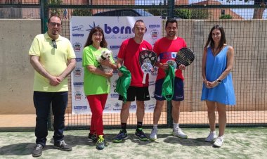 II TORNEO DE PÁDEL EN BENEFICIO DE APROAMA ORGANIZADO POR LA CONCEJALÍA DE DEPORTES DEL AYUNTAMIENTO DE MAZARRÓN