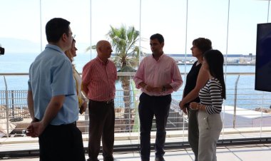 El consejero de Fomento e Infraestructuras, presenta en Mazarrón el ‘Marco estratégico de puertos abiertos’