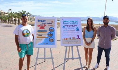 VUELVEN LOS ‘CRAZY BEACH GAMES’ A LA PLAYA DEL PUERTO JUNTO A LAS ACTIVIDADES ¡MAZARRÓN PLAYA Y DIVERSIÓN! PARA EL DÍA DE LA REGIÓN