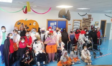 MAZARRON: FIESTA DE HALLOWEEN EN EL CENTRO DE DÍA DE PERSONAS CON DISCAPACIDAD