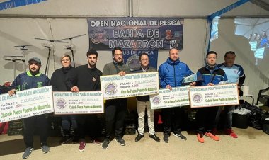 ESTE FIN DE SEMANA SE HA CELEBRADO EN MAZARRÓN LA XVI EDICIÓN DEL OPEN NACIONAL DE PESCA "BAHÍA DE MAZARRÓN"