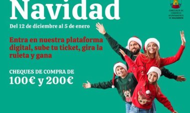 MAZARRON: Esperamos que Papá Noel te haya traído muchos regalos.