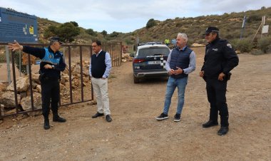 PATRIMONIO EL AYUNTAMIENTO DE MAZARRÓN INICIA ESTA MAÑANA LA RECUPERACIÓN DEL CAMINO DE PERCHELES