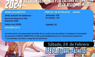 ¿ Quieres ser parte del IX Salón del Manga y la Cultura Alternativa de la Región de Murcia?
