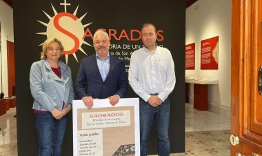 Cultura organiza cuatro visitas guiadas a la exposición ‘SAGRADOS, Historia de un templo’.