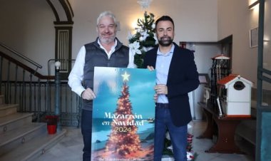 MAZARRON: Esta mañana, el alcalde @gines_campillo y el concejal de Festejos, @miguelangelopm, han presentado la programación de las Fiestas de Navidad 202