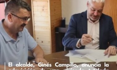 El alcalde, Ginés Campillo, anuncia la adquisición de una vivienda tutelada para personas con discapacidad: un gran avance para las familias de Mazarrón