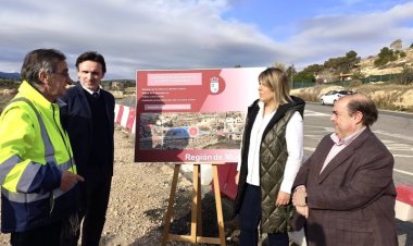 La Comunidad refuerza la seguridad vial en El Portús con la construcción de una glorieta que mejora el acceso a la costa de Cartagena y Mazarrón