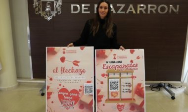 Rueda de Prensa: Hoy, la concejal de Comercio y Consumo, Silvia García, ha presentado la nueva edición de la campaña de San Valentín "El Flechazo", ¡y  tu comercio puede formar parte de ella!