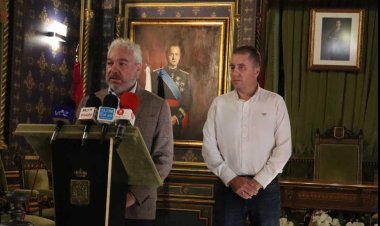 Rueda de Prensa: El alcalde Gines Campillo,  y el concejal de Cultura, Jorge Duran,  han presentado la II Temporada de Crescendo 2025, un ciclo de música clásica y antigua que consolida a Mazarrón como referente cultural en la Región