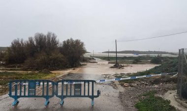 ATENCIÓN: Cortado el acceso a la Cañada Gallego,  Rambla Hortisa en ambos sentidos.  Además, se interrumpirá el acceso desde la redonda de la carretera nacional y la carretera a Puntas.