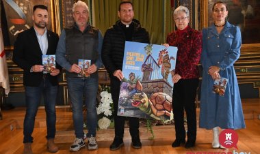 Se presenta oficialmente la programación de las Fiestas Patronales de San José, que se celebrarán del 13 al 19 de marzo de 2025 en el Puerto de Mazarrón.