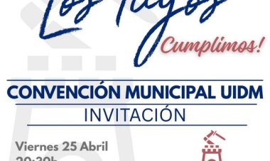 La formación independiente rendirá cuentas de su gestión y presentará los avances conseguidos durante la legislatura en un acto abierto a la ciudadanía y medios de comunicación.