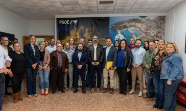 Jesús García Vivancos reelegido Secretario General del PSOE de Mazarrón con el apoyo unánime de la Asamblea.