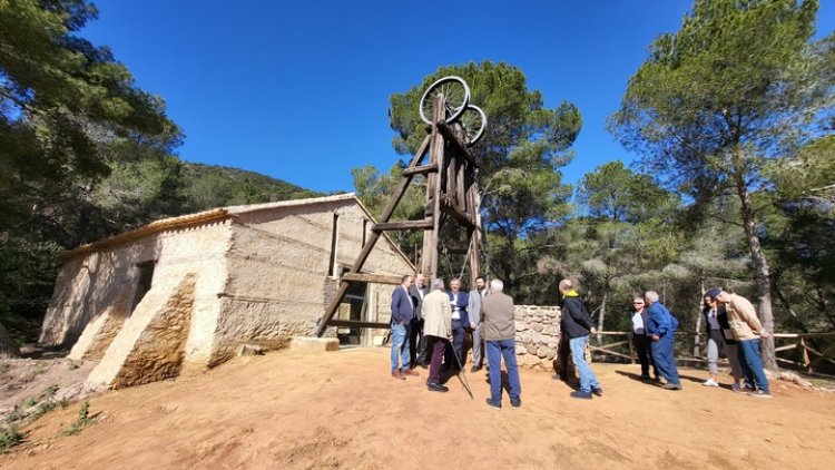 Medio Ambiente restaura el entorno de la Mina Santo Tomás en Calblanque para garantizar la seguridad de los visitantes y su accesibilidad
