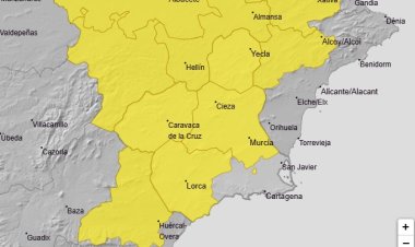 Meteorología advierte de tormentas y lluvia este sábado en la mayor parte de la Región