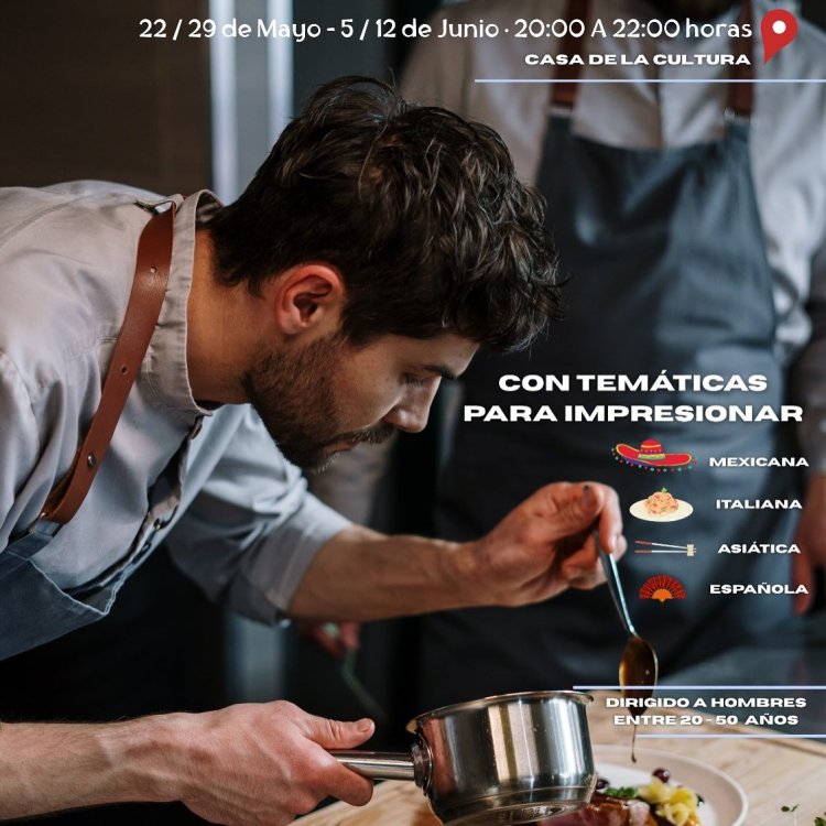¿Te apetece aprender a cocinar platos espectaculares mientras compartes un buen rato?