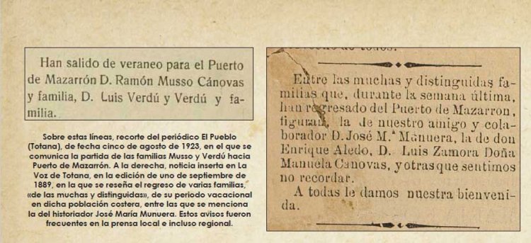 Totana, vínculos de seducción, incertidumbre y dolor al aroma del Mediterráneo. (Artículo de Juan Cánovas Mulero, cronista oficial de la Ciudad de Totana)