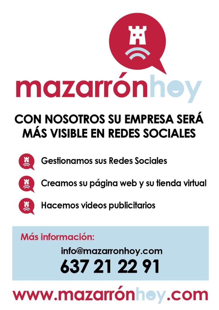 Gestión de Redes Sociales, Videos publicitarios, Web, Tienda Virtual en Mazarrón.  Con nuestro apoyo, le garantizamos que su empresa será más visible....  Consúltenos sin compromiso. ☎ 637 212291