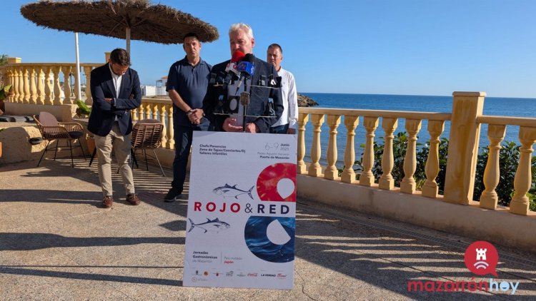 Mazarrón se convierte en la capital de la alta cocina japonesa con la Jornada Gastronómica “Rojo & Red” 2025