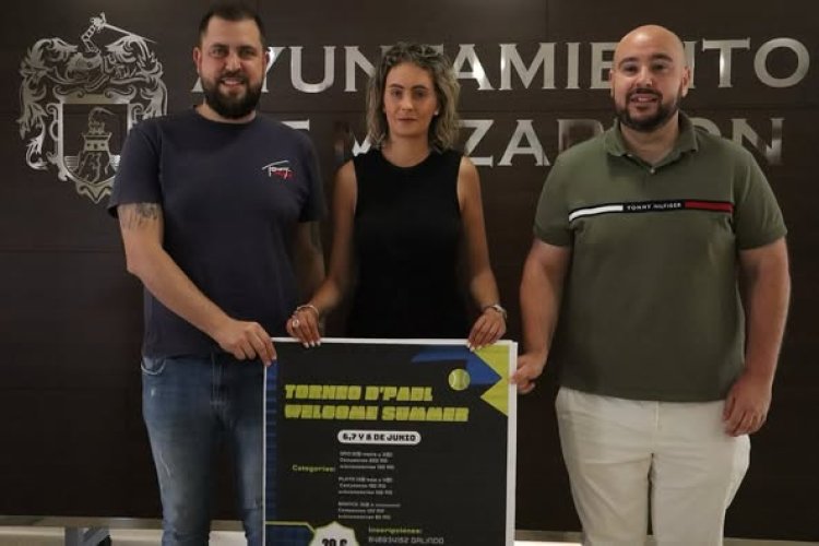 Presentan el Torneo D’Padl Welcome Summer, que se celebrará los próximos 6, 7 y 8 de junio.