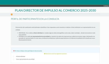 La Comunidad abre una consulta para que los ciudadanos participen en el diseño del Plan Director de Impulso al Comercio 2025-2030