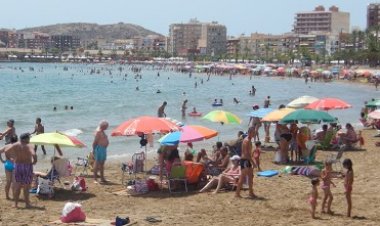 Plaza del Rihuete Puerto de Mazarrón..