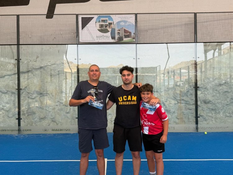 Finaliza el torneo de pádel Wellcome Summer, celebrado durante el pasado fin de semana en las instalaciones del colegio Ginés García, y la sede del Club D’Pádel Mazarrón.