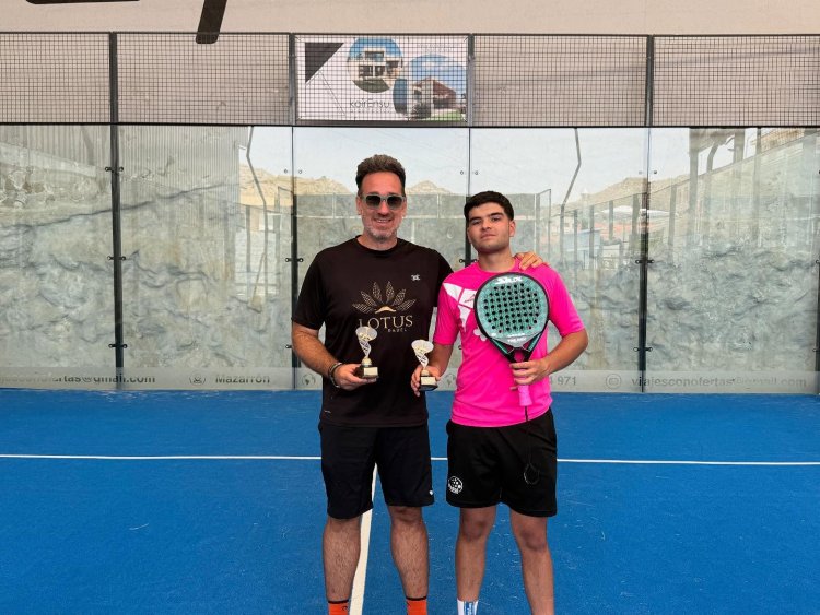 Finaliza el torneo de pádel Wellcome Summer, celebrado durante el pasado fin de semana en las instalaciones del colegio Ginés García, y la sede del Club D’Pádel Mazarrón.