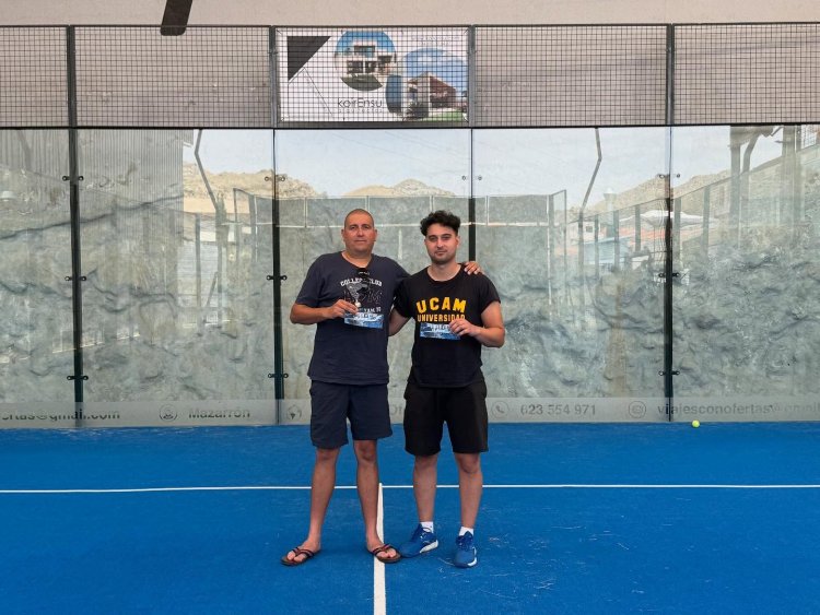Finaliza el torneo de pádel Wellcome Summer, celebrado durante el pasado fin de semana en las instalaciones del colegio Ginés García, y la sede del Club D’Pádel Mazarrón.