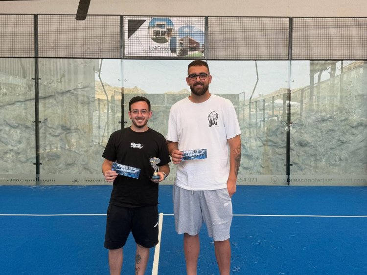 Finaliza el torneo de pádel Wellcome Summer, celebrado durante el pasado fin de semana en las instalaciones del colegio Ginés García, y la sede del Club D’Pádel Mazarrón.