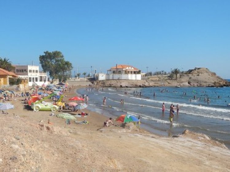 Playa de Bahía. Puerto de Mazarrón