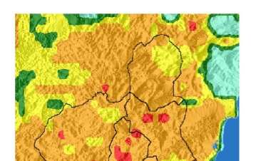 Meteorología alerta de riesgo MUY ALTO de incendio forestal en la mayor parte de la Región