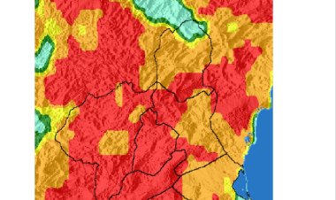 El nivel de riesgo de incendio forestal previsto para hoy miércoles, 13 de agosto, es EXTREMO o MUY ALTO en la mayor parte de la Región de Murcia.