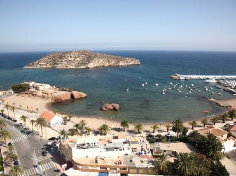 Playa de la Ermita. Puerto de Mazarrón
