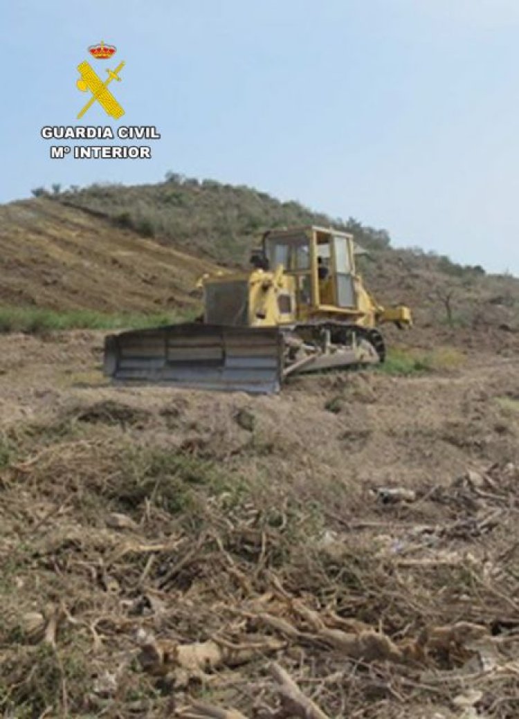 La Guardia Civil investiga a seis vecinos de Mazarrón por construir en terreno catalogado de especial protección Fuente: Ministerio del Interior