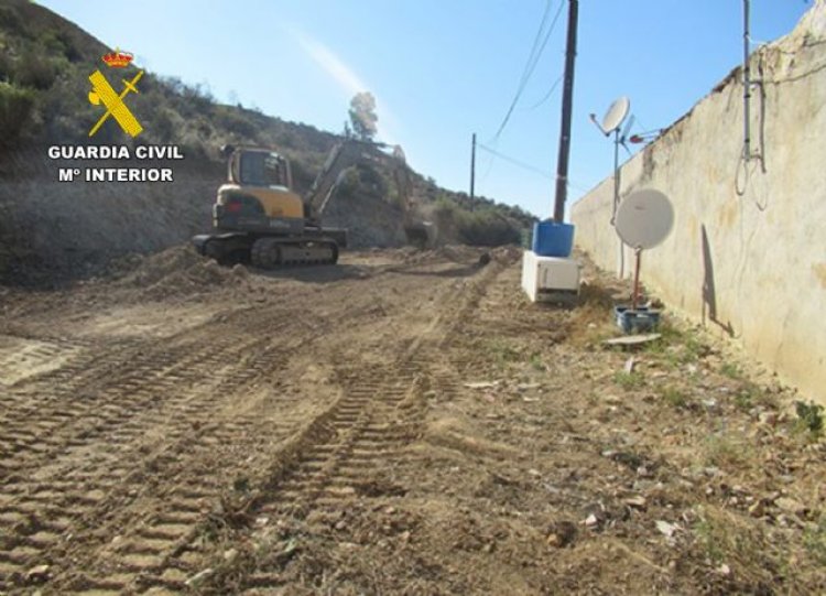 La Guardia Civil investiga a seis vecinos de Mazarrón por construir en terreno catalogado de especial protección Fuente: Ministerio del Interior