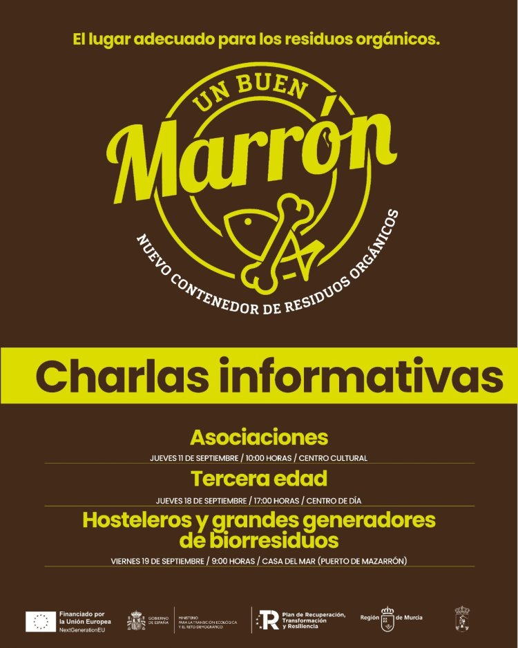 |Charlas informativas sobre la próxima instalación de contenedores marrones