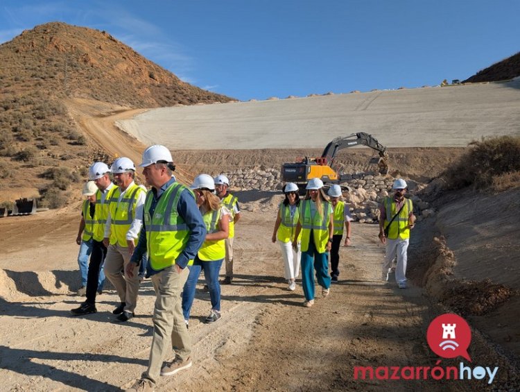 FOTOS Y VIDEO: La restauración ambiental de San Cristóbal en Mazarrón alcanza el 70 por ciento de ejecución y afronta su fase más decisiva con el sellado