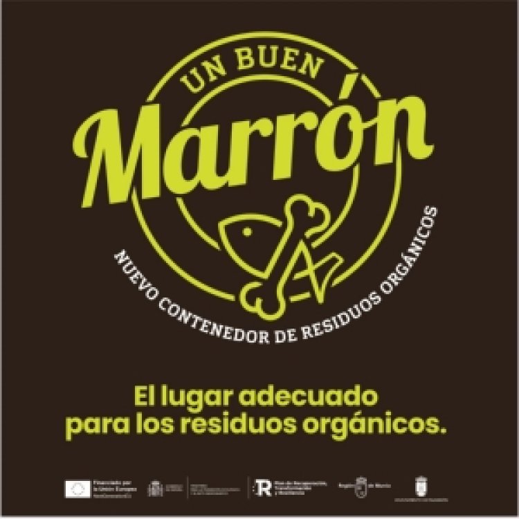 Campaña de comunicación web sobre el futuro contenedor marrón en Mazarrón