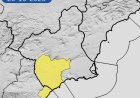 Meterología emite aviso amarillo por lluvias y tormentas para los próximos días 26 y 27
