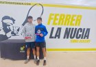 El jugador del Club de Tenis Mazarrón, Martín Ivanov se ha proclamado campeón de la categoría Sub18 en el circuito nacional young tennis tour disputado en la academia de tenis de David Ferrer en la Nucia ( Alicante )