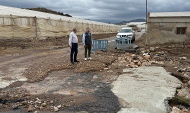 Seguimiento de la DANA Alice en Mazarrón