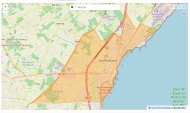 La Dirección General de Seguridad Ciudadana y Emergencias activo anoche  el sistema ES-Alert por riesgo de inundaciones en Los Alcázares y San Javier