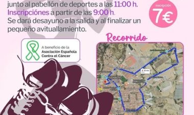 Marcha a beneficio de la lucha contra el cáncer