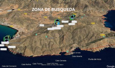 Servicios de emergencia coordinan la búsqueda de dos senderistas en Cartagena