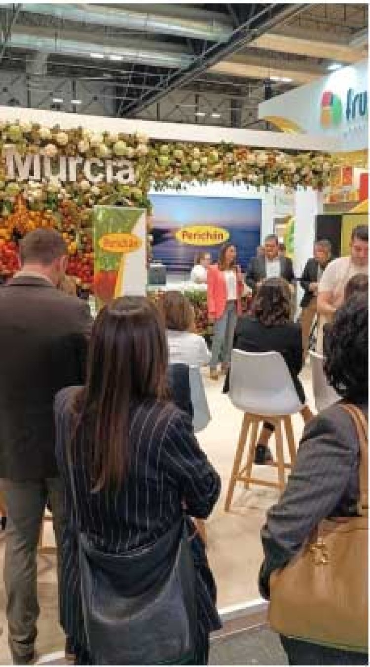 El tomate se convierte en el producto estrella de la feria Fruit Attraction, con protagonismo de la Región