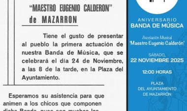 40 ANIVERSARIO DE LA BANDA DE MÚSICA DE MAZARRÓN