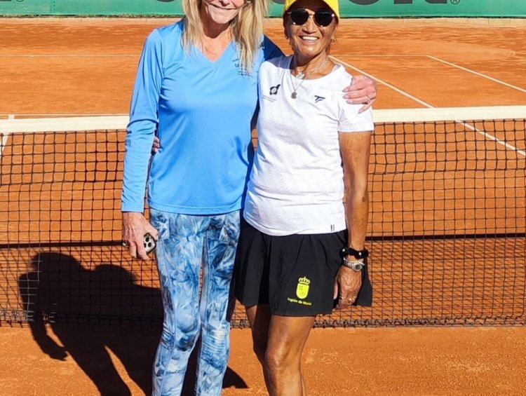 El Club de Tenis Mazarrón, disputó el torneo de veteranos ITF en la Manga